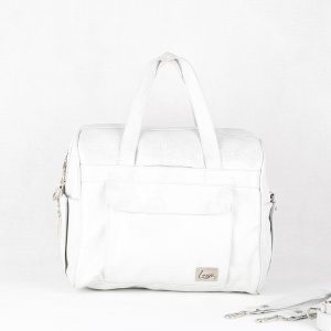 Sac maman Blanc Argent