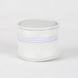 Porte sucette Blanc Argent