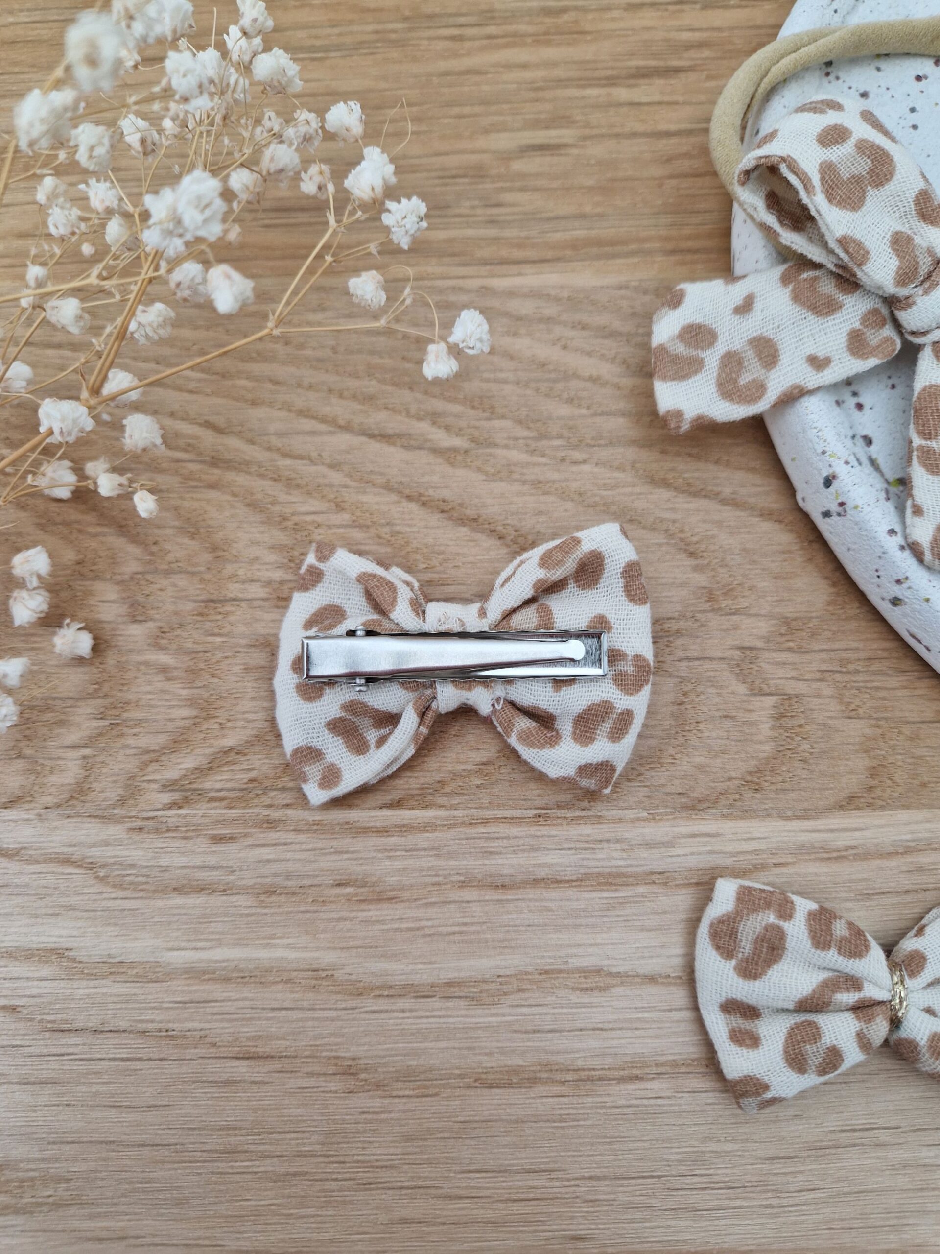 Barrette noeud graou milk – Image 3