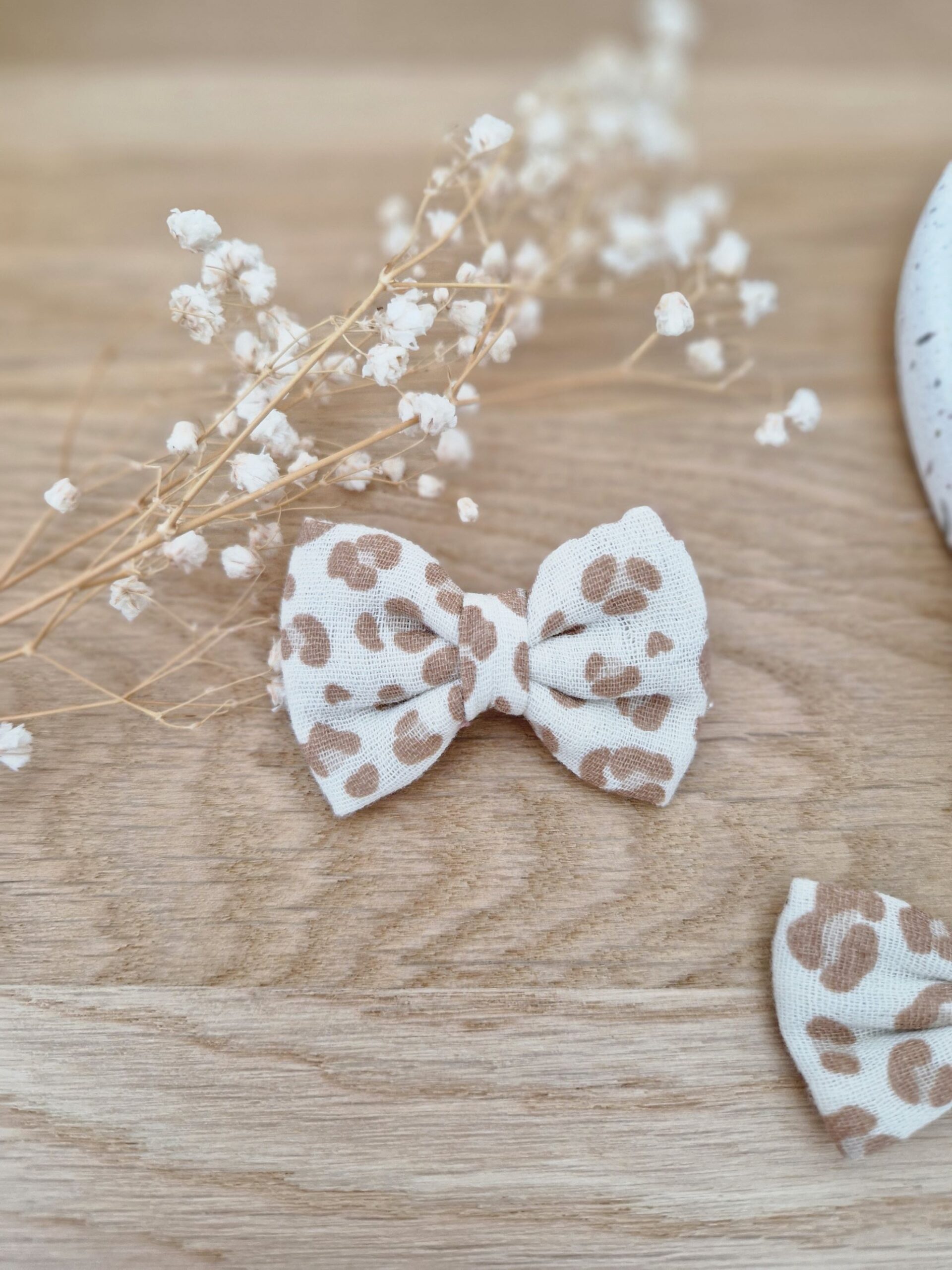 Barrette noeud graou milk