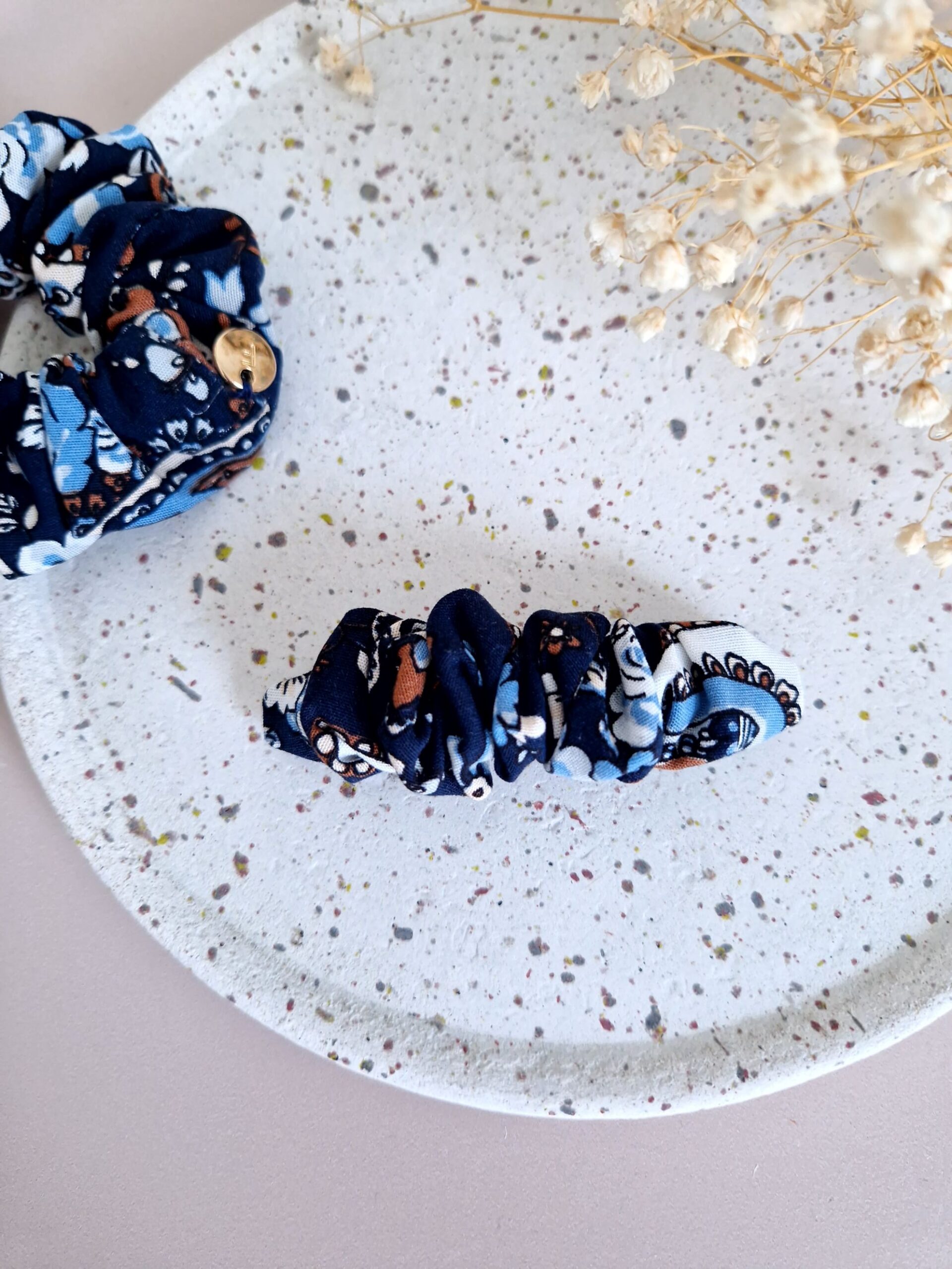 Barrette scrunchie Jeanne