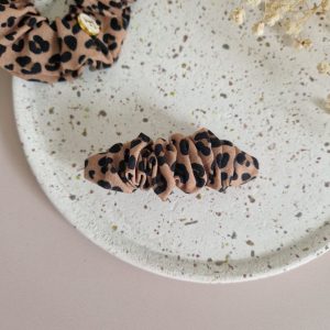 Barrette scrunchie Léo