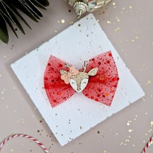 Barrette Tulle Biche