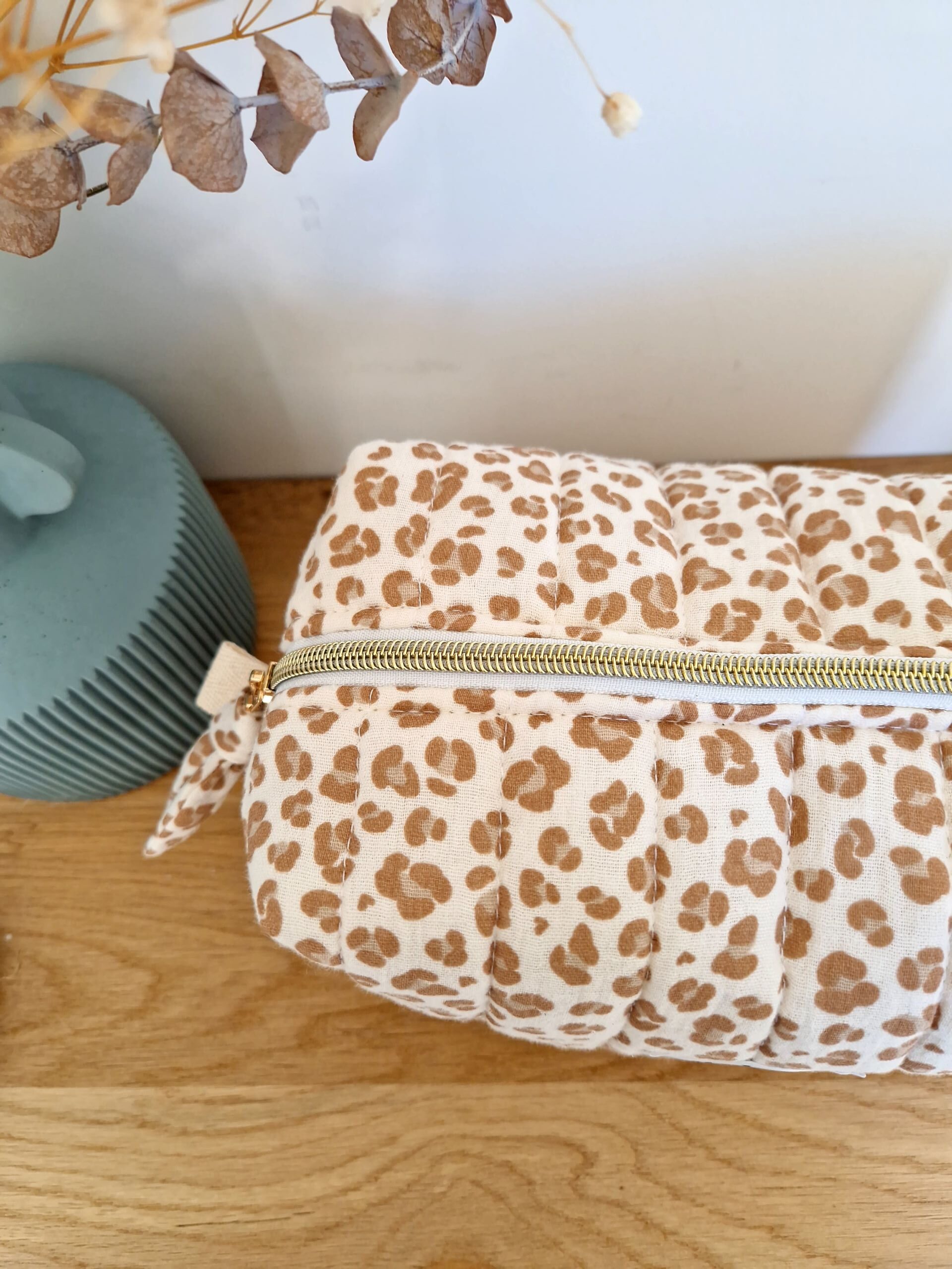 Trousse de Toilette Matelassée Personnalisable – Image 3