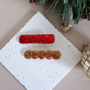 Barrette Glitter multi bulle