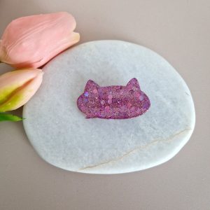 Barrette Violine chat