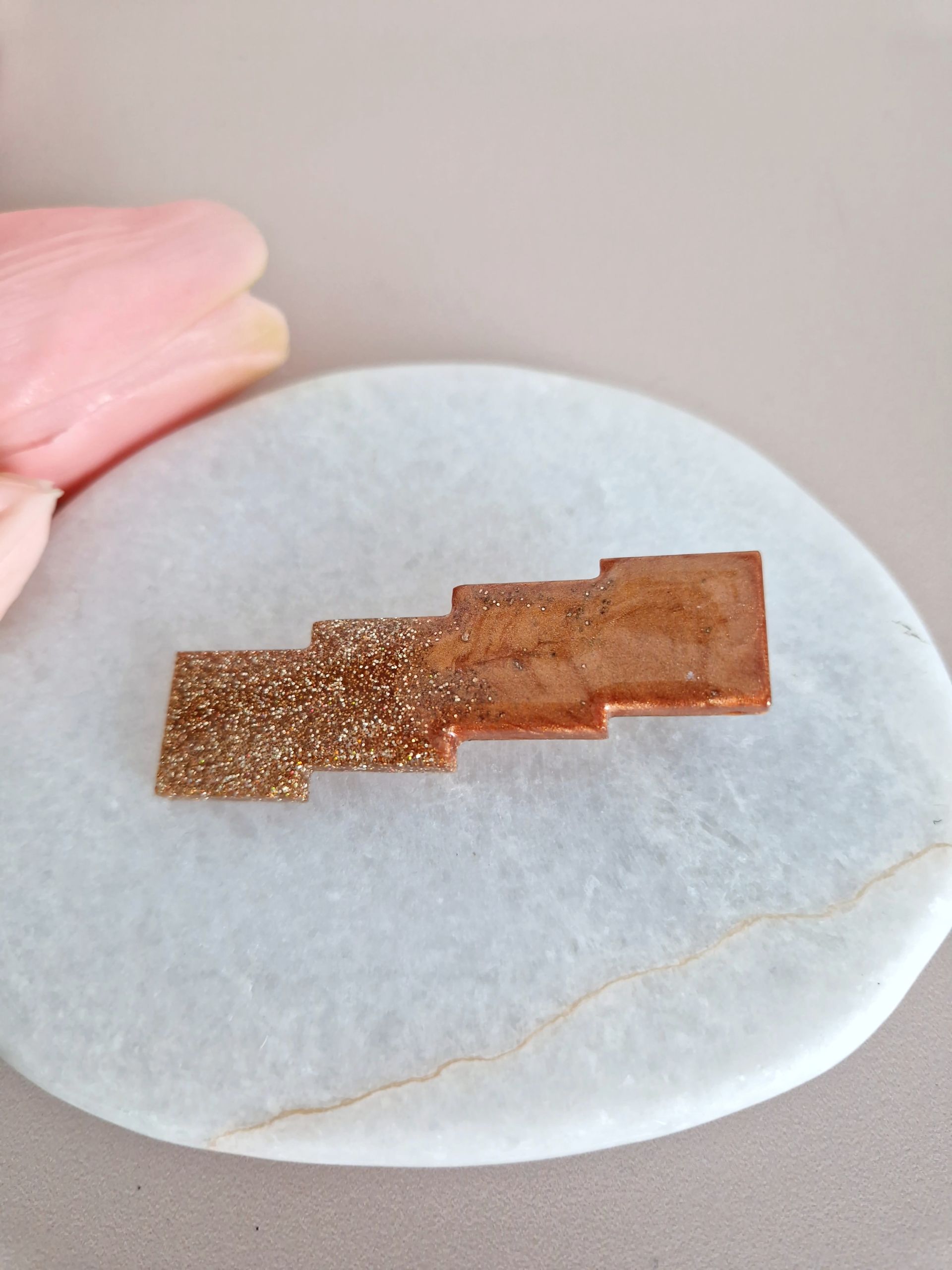 Barrette Terracota éclair – Image 2