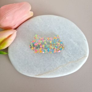 Barrette Confettis chat