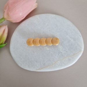 Barrette Bulle ocre