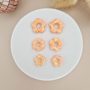 Charms Flowerette mandarine