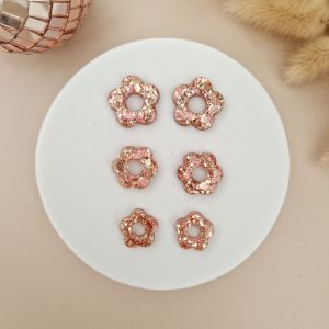 Charms Flowerette rose gold