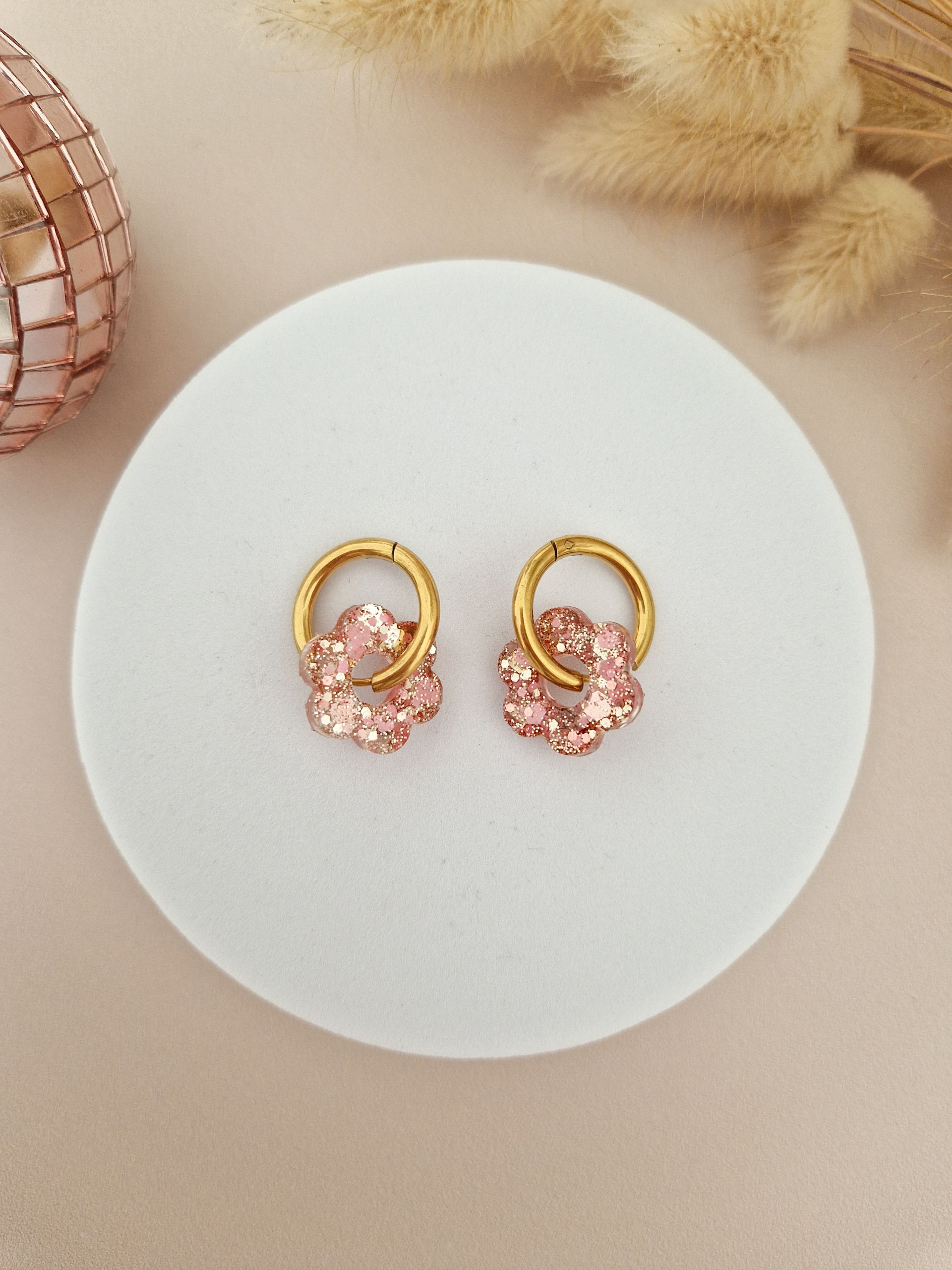Flowerette Rose Gold