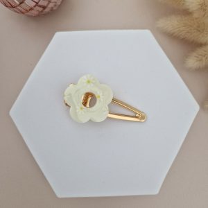 Barrette Marguerite fleur