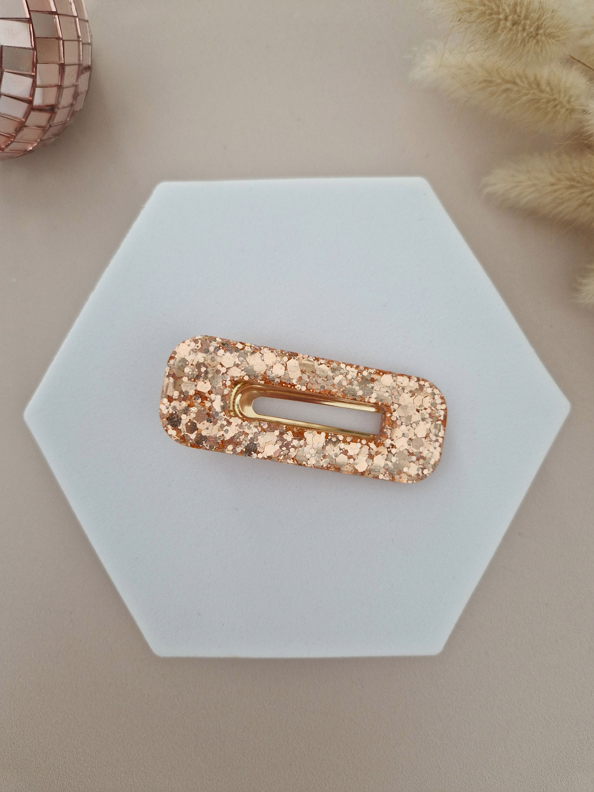 Barrette Cuivre rectangle