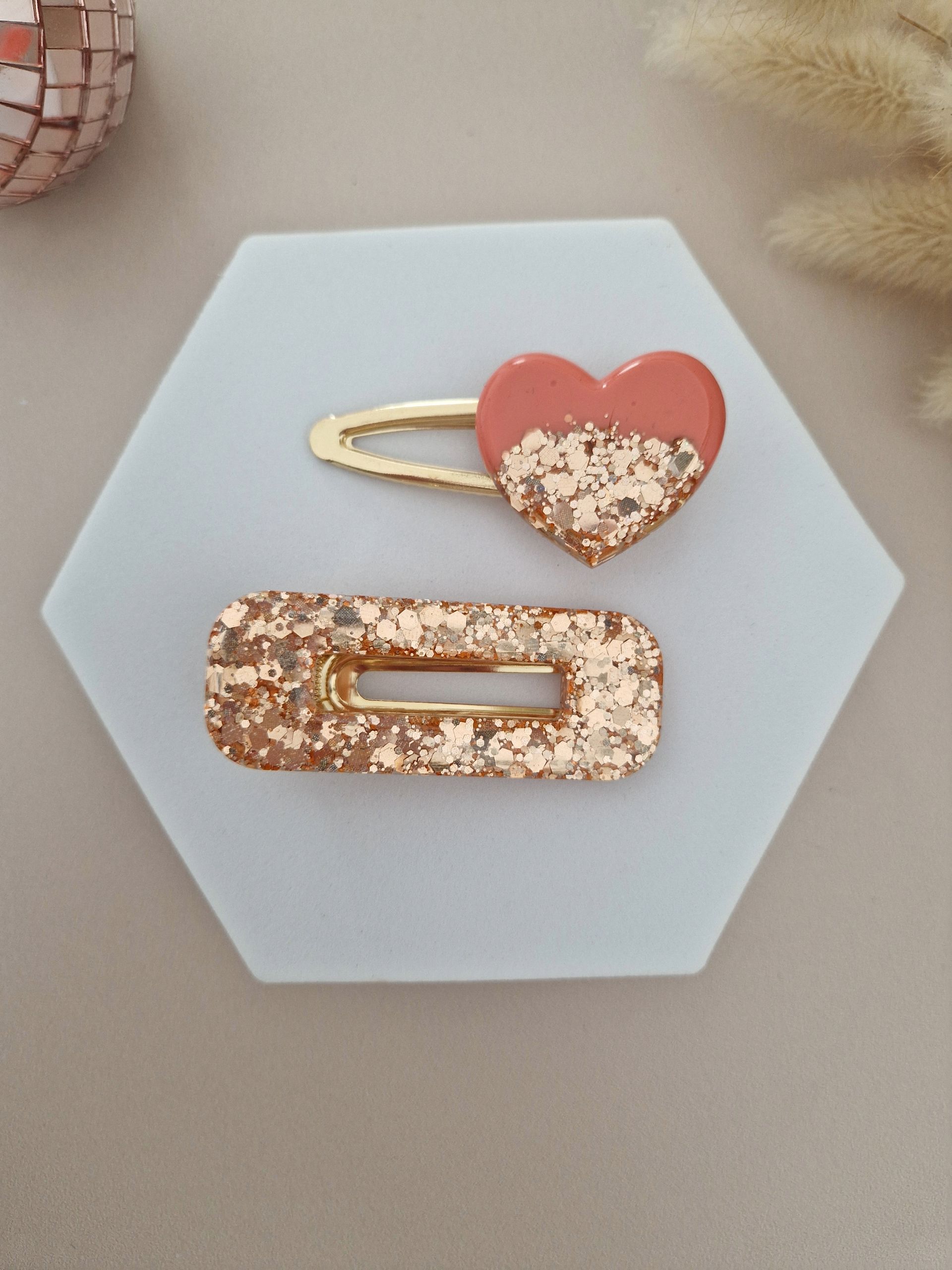 Barrette Cuivre rectangle – Image 2