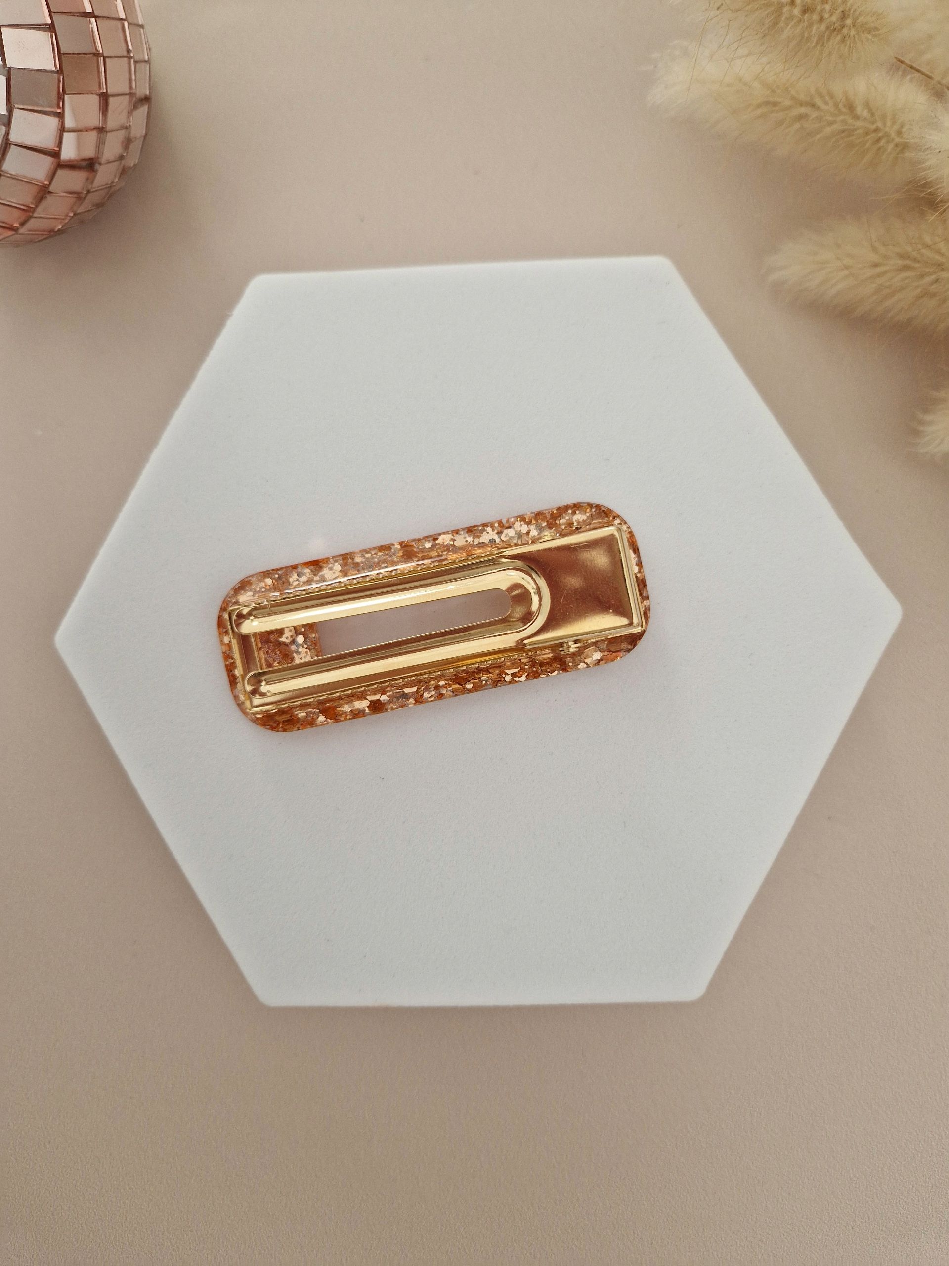 Barrette Cuivre rectangle – Image 3