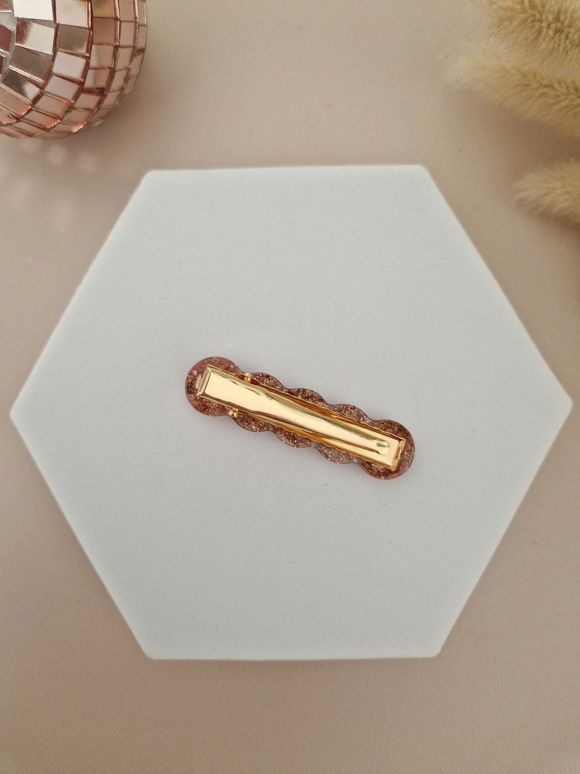 Barrette Rose Gold bulle – Image 2