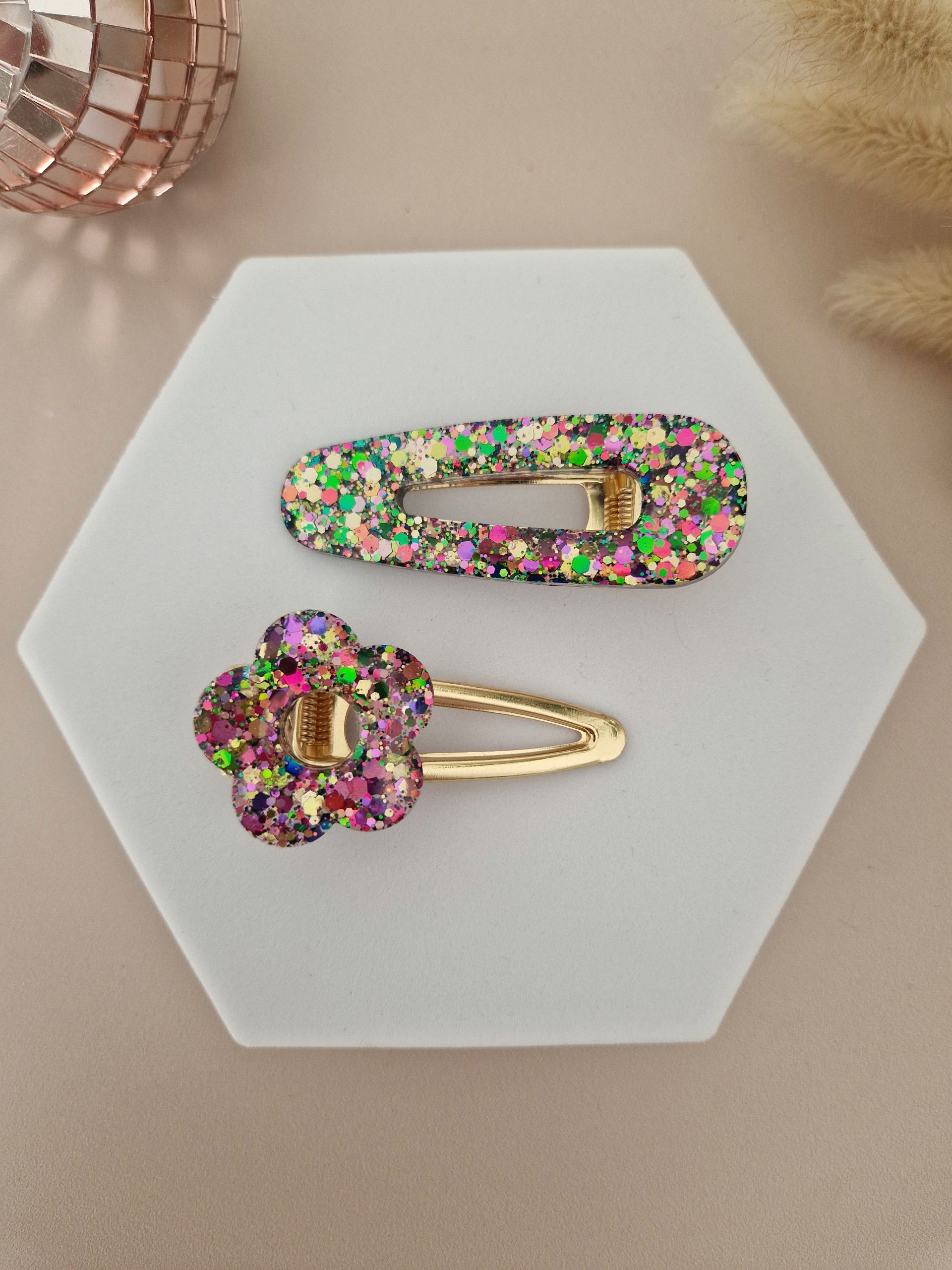 Barrette Exotique triangle – Image 3