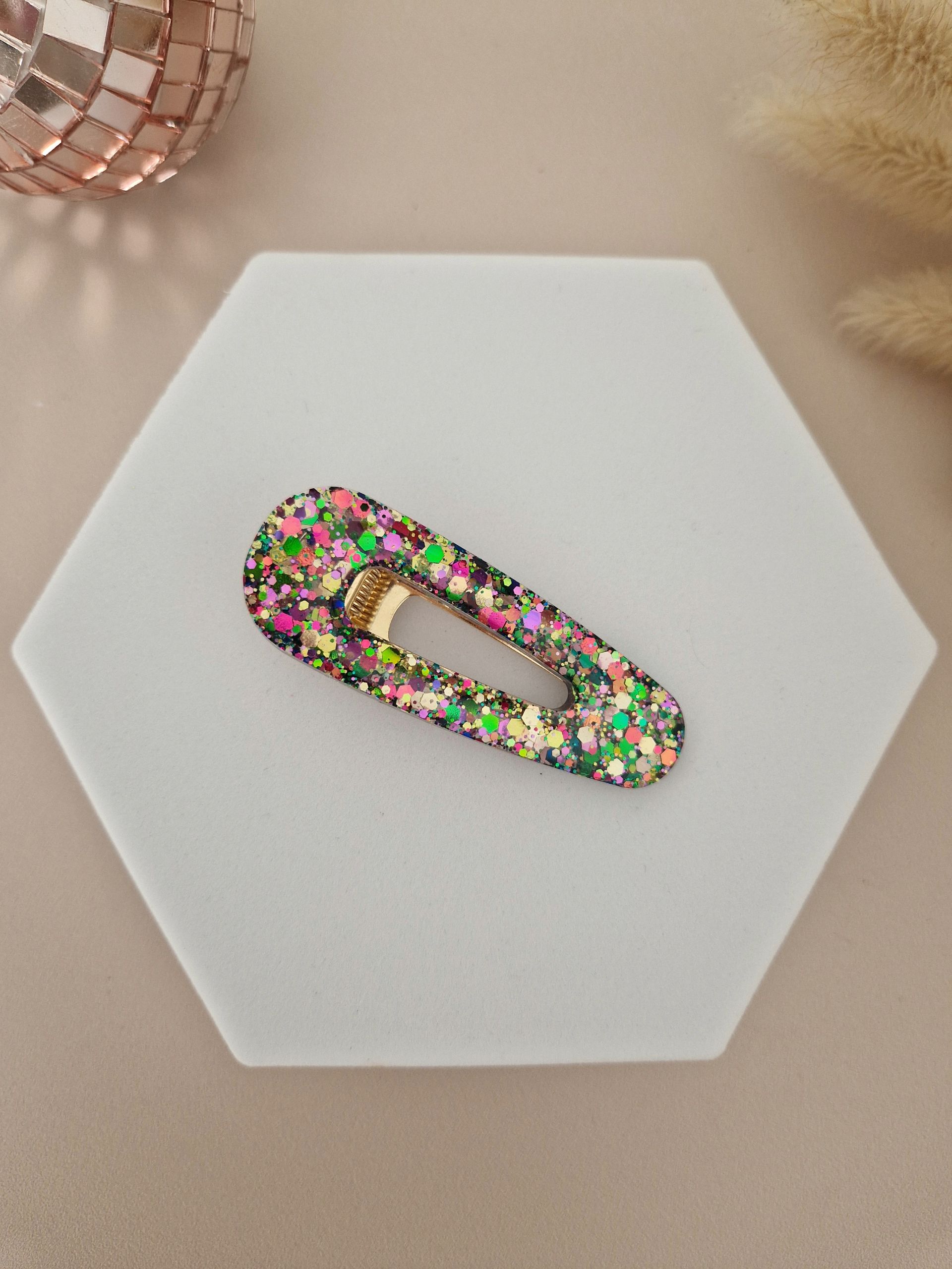 Barrette Exotique triangle