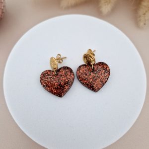 Boucles d&rsquo;oreilles Anna Brown