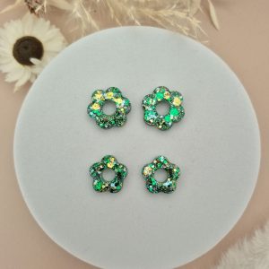 Charms Flowerette Lichen Doré