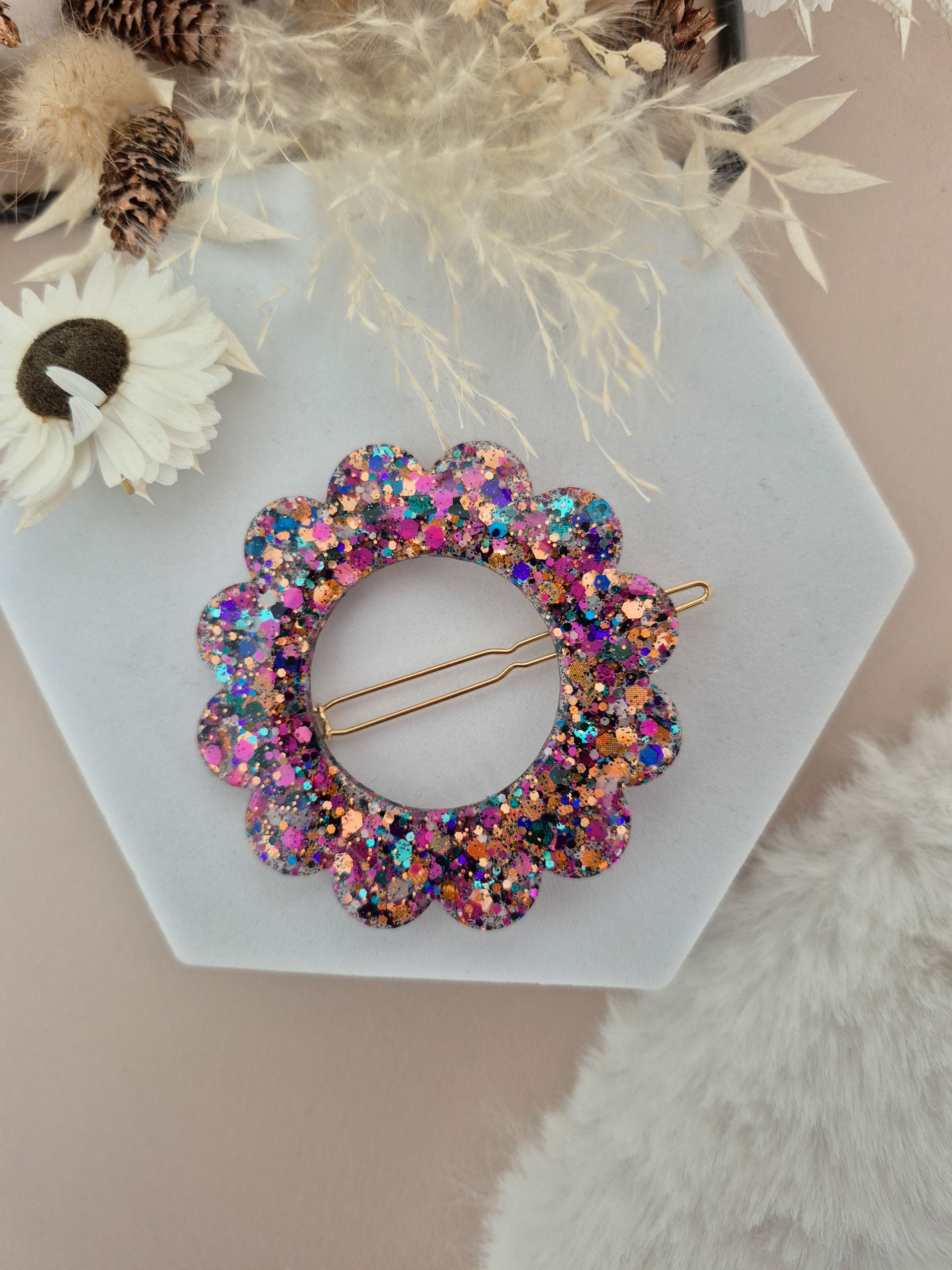 Barrette Pop pétale