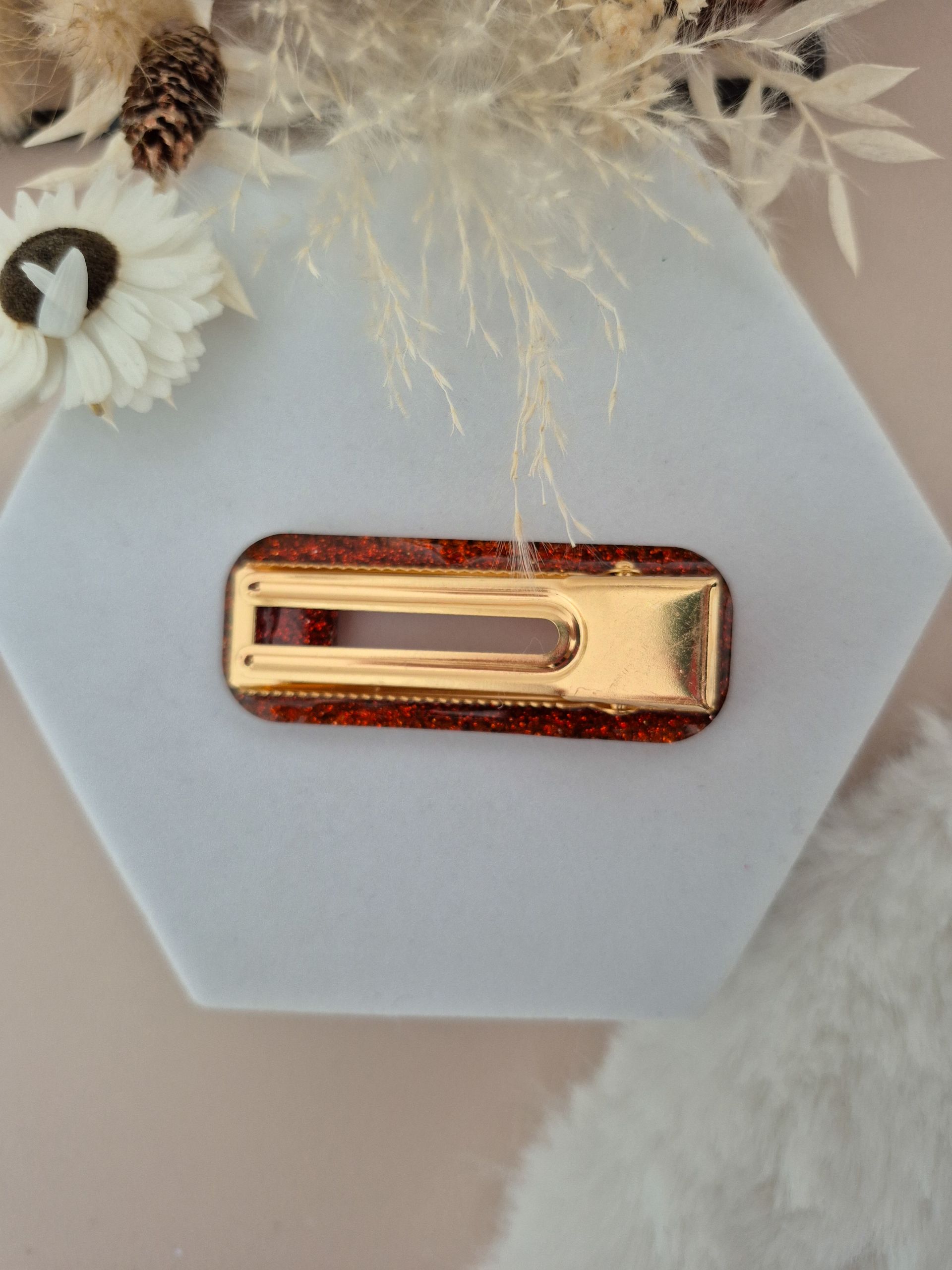 Barrette Noisette rectangle – Image 3
