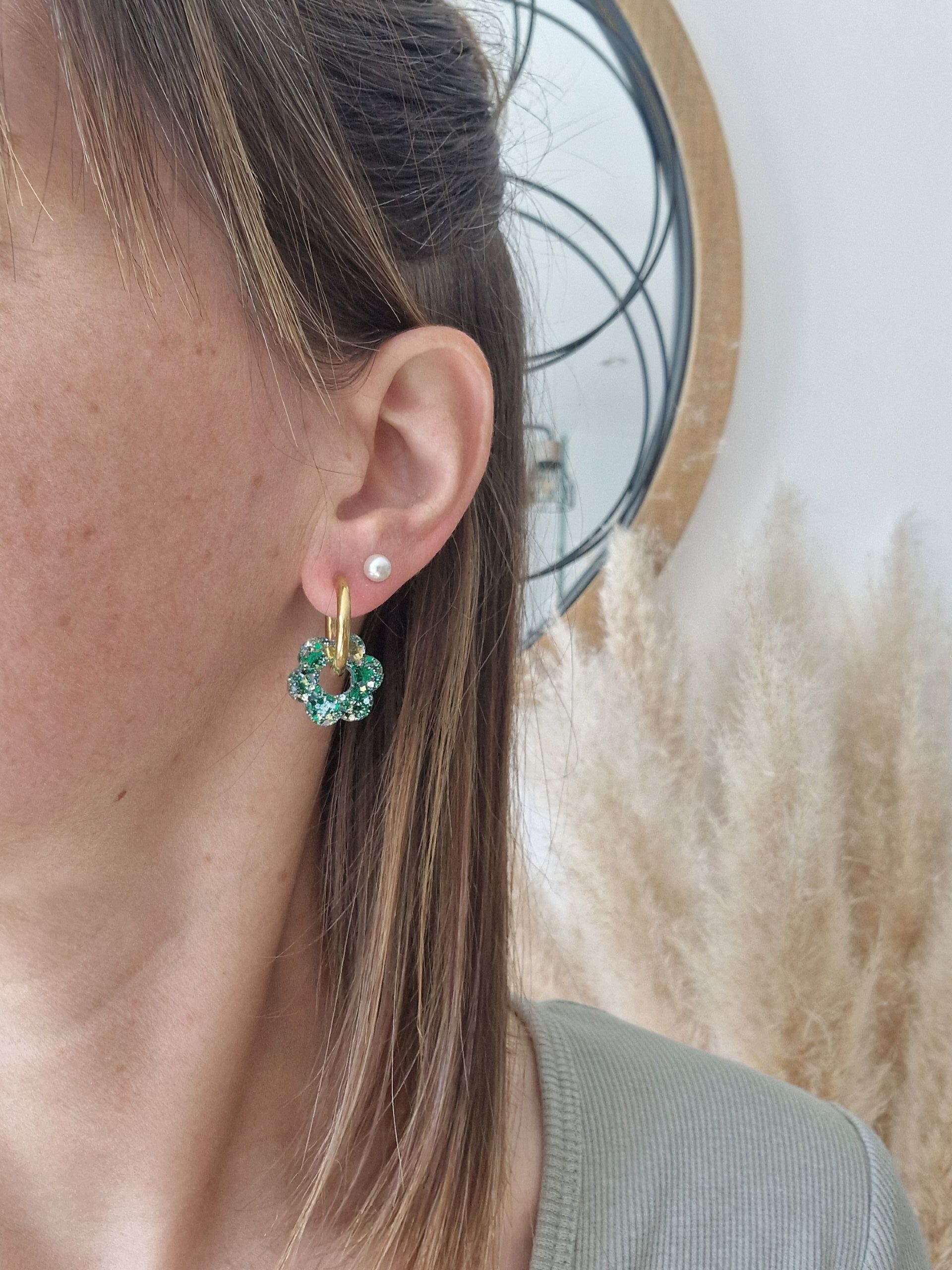 Flowerette Lichen Doré – Image 3