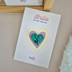 Pin’s Coeur Emeraude