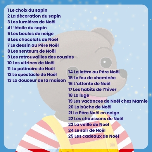 24 histoires avant Noël de Petit Ours Brun – Image 2