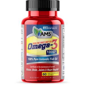 AMS OMEGA 3 – 1000mg – 60 Softgels