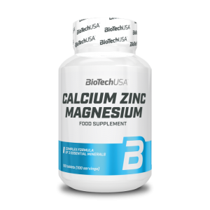 Biotech USA Calcium Zinc Magnesium 100Ct