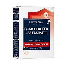 Dietaroma Complexe fer + vitamine C +vit 9 – 30cps