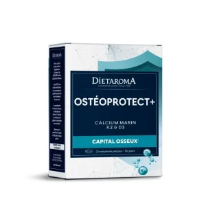 Dietaroma Ostéoprotect – Calcium marin, vitamine K2 et D – 60cps