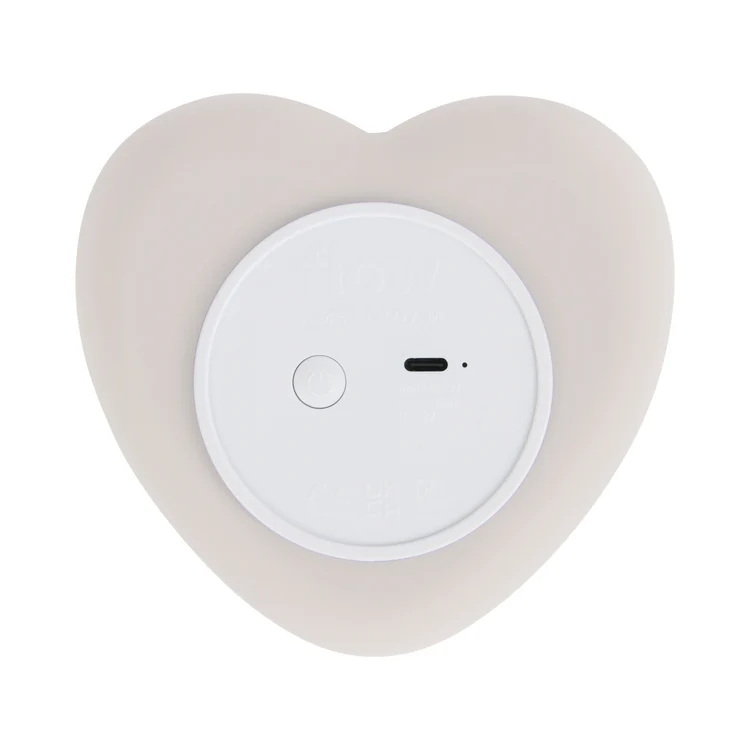 Veilleuse Ruby Coeur Warm Grey – Flow Amsterdam. – Image 4