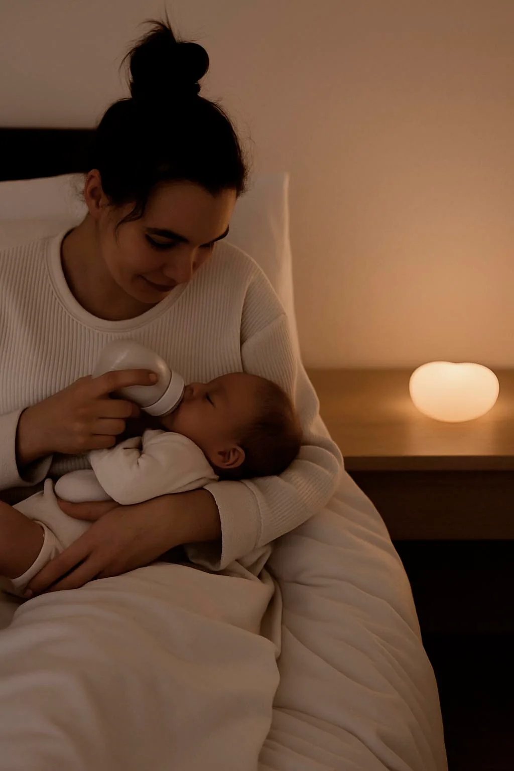 Veilleuse Ruby Coeur Warm Grey – Flow Amsterdam. – Image 3