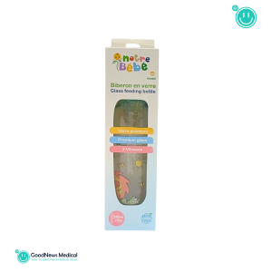 Biberon verre NOTRE BEBE gm 240 ml 3 mois+