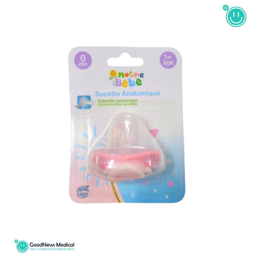 Sucette forme pouce NOTRE BEBE 1 m âge anatomique