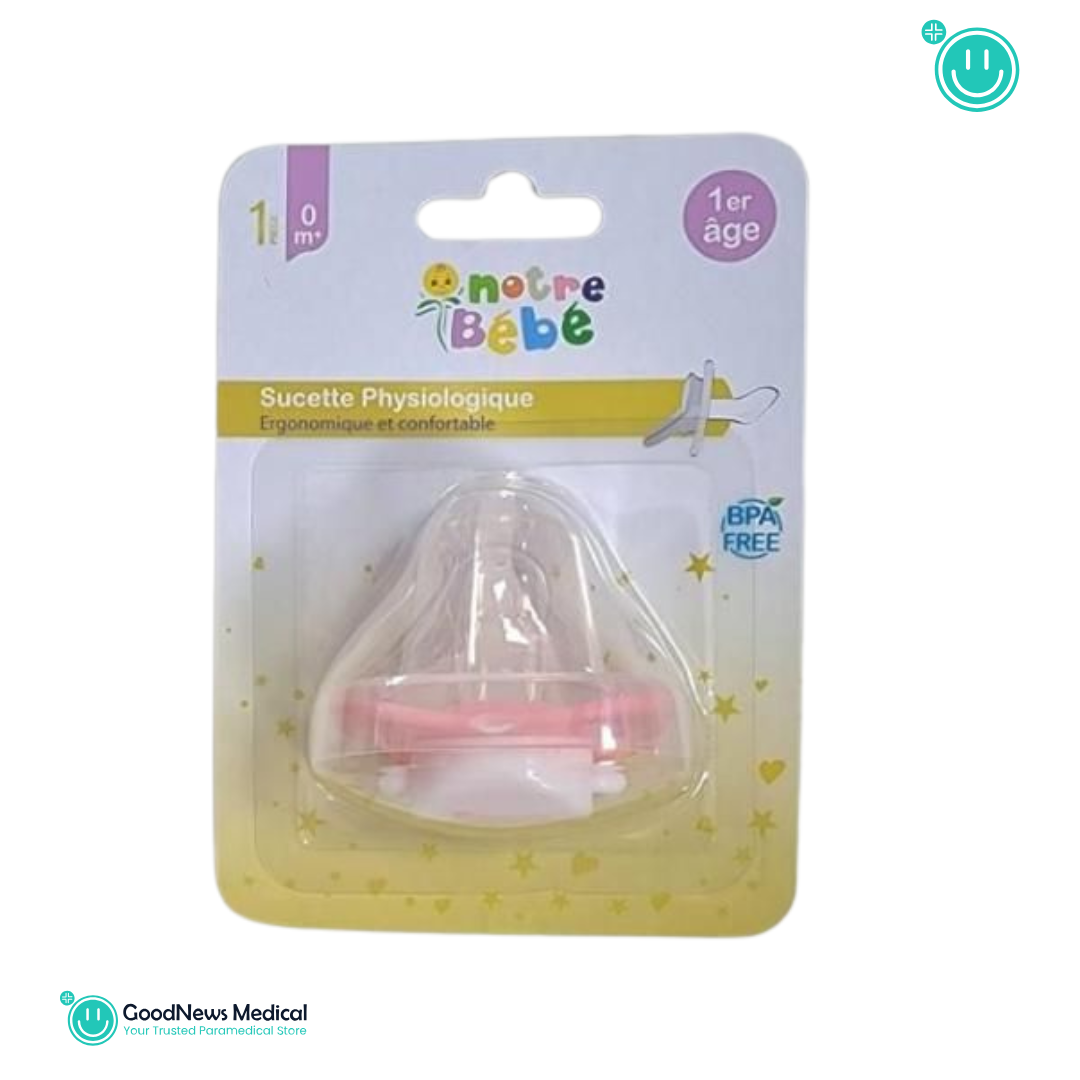 Sucette en silence NOTRE BEBE 1 er âge
