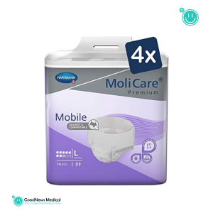 Slip absorbant nuit molicare premium mobile HARTMANN 14 pièces large