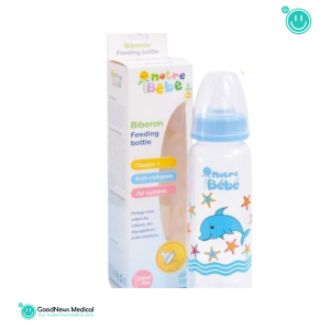 Biberon pl avec poignée NOTRE BEBE gm 240 ml