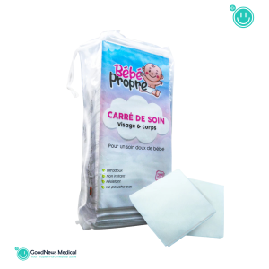 Carre de soin BEBE PROPRE 100 pcs