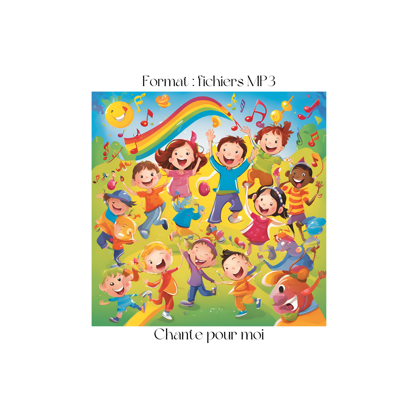 Chansons Enfants avec son prénom « Chante pour moi » – mp3