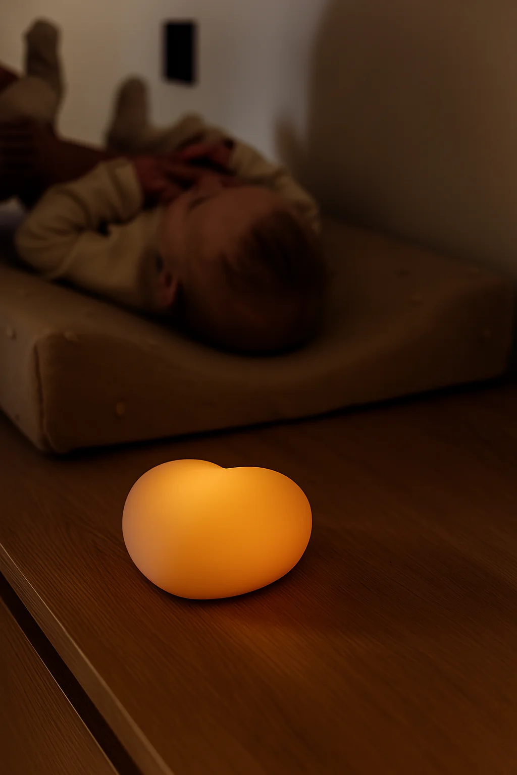 Veilleuse Ruby Coeur Warm Grey – Flow Amsterdam. – Image 2