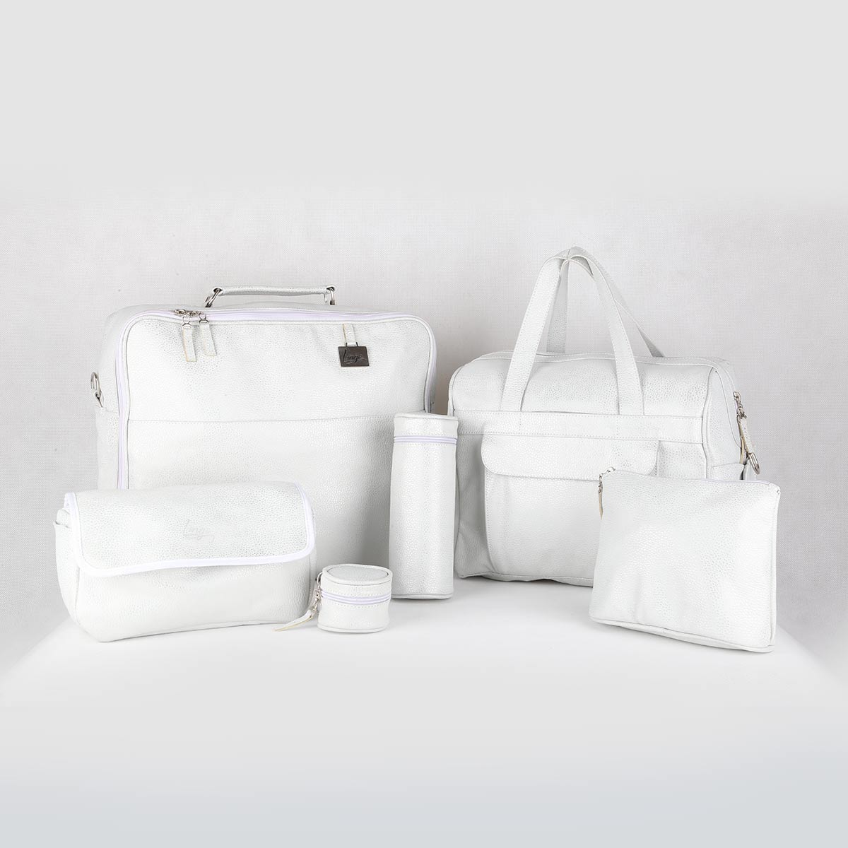 SAC MAMAN BLANC ARGENT: Toute la série