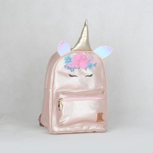 Sac a dos rose Petit Model Lingocorne