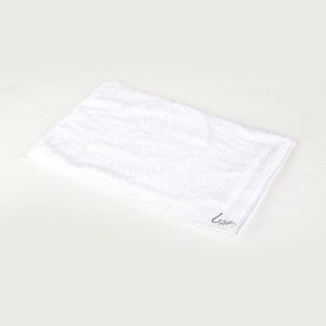 Serviette Blanc Argent