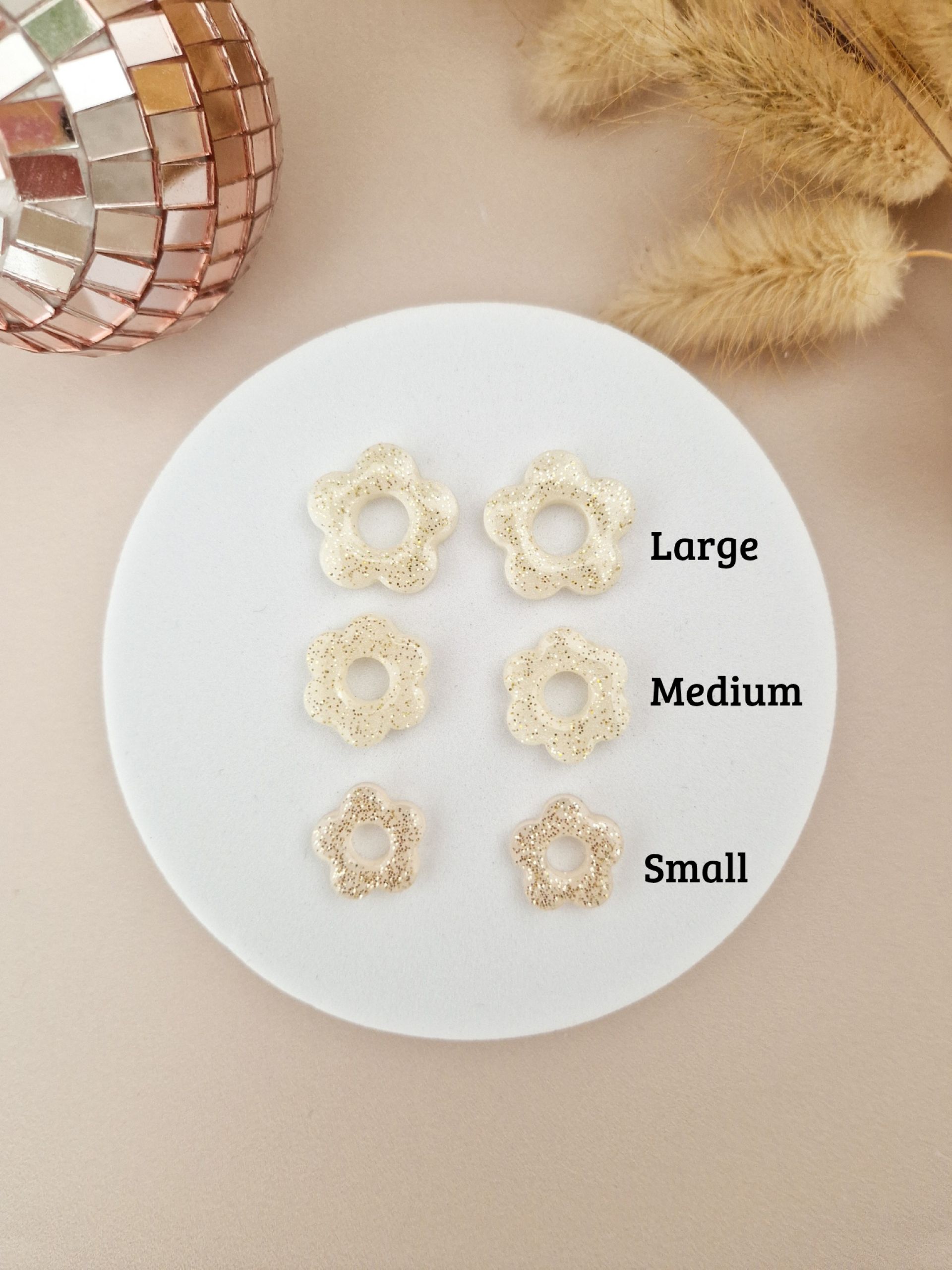 Flowerette Nacre Doré – Image 2