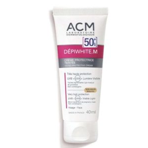 ACM DEPIWHITE M TEINTE SPF50+ CREME PROTECTRICE TEINTE NATURELLE 40 ML