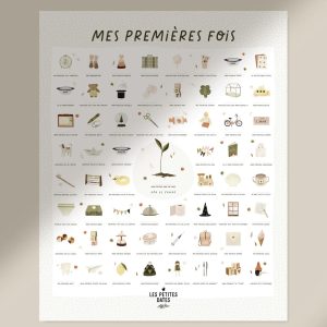 Affiche « Mes premières fois » par Léa Pivert